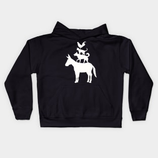 Town Musicians of Bremen Kids Hoodie